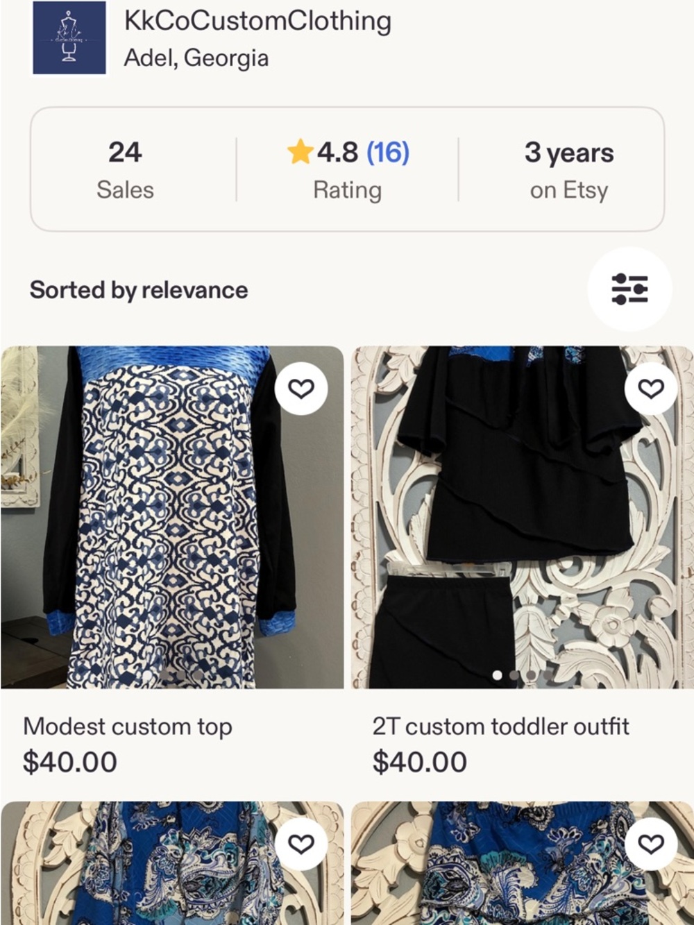 My shop is back up and going on ETSY!